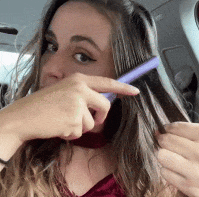 MeneStyles Premium Cordless Mini Hair Straightener (Rechargeable Hot Comb)